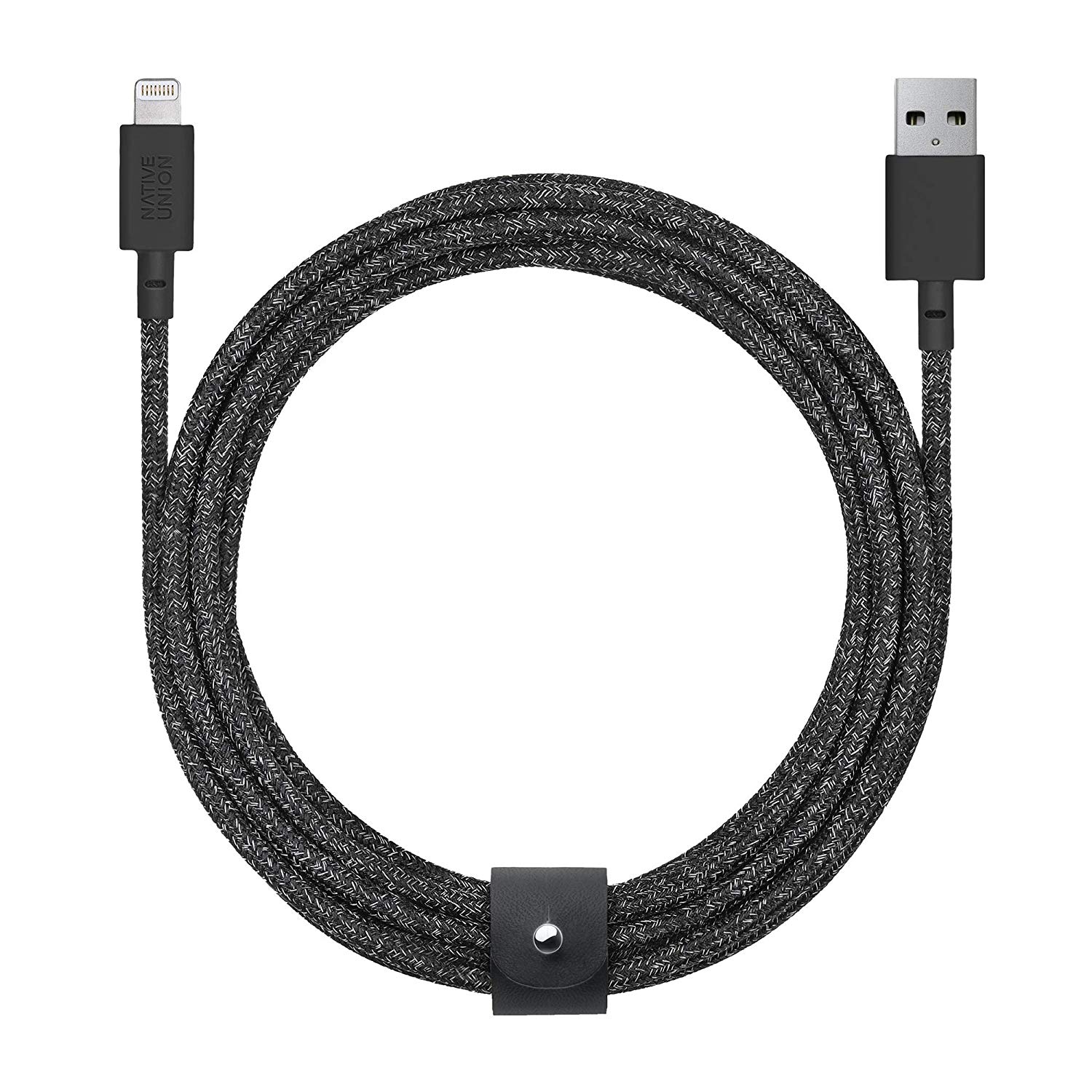 Native Union Belt Cable XL Wzmocniony Kabel USB Lightning ze Skórzanym Zapięciem 3m (Cosmos) Native Union Belt Cable XL Wzmocniony Kabel USB Lightning ze Skórzanym Zapięciem 3m (Cosmos)