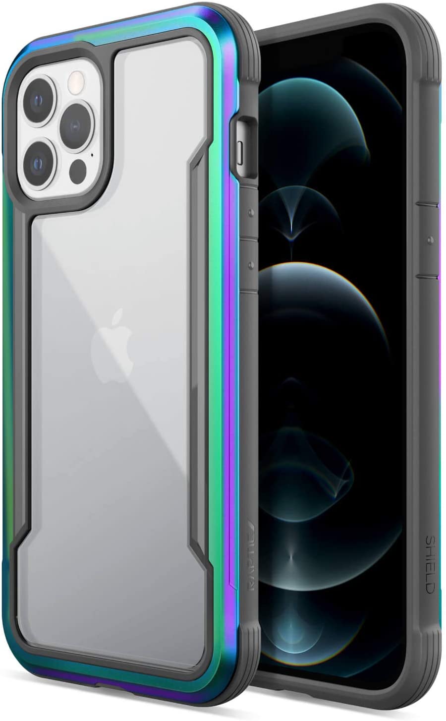 Raptic Shield Etui Aluminiowe do iPhone 12 Pro Max (Drop Test 3m) (Iridescent) Raptic Shield Etui Aluminiowe do iPhone 12 Pro Max (Drop Test 3m) (Iridescent)