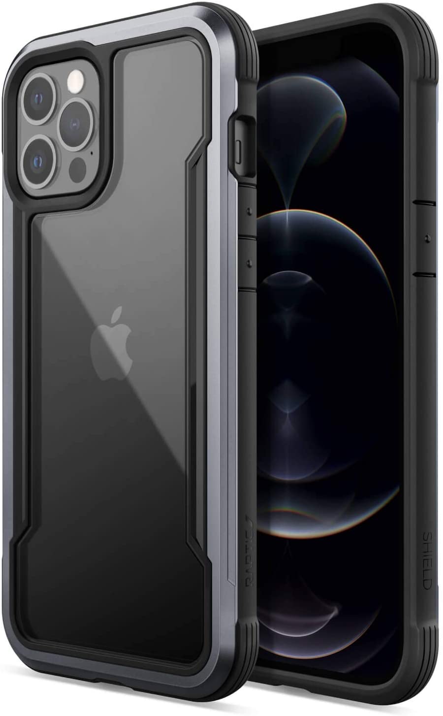 Raptic Shield Etui Aluminiowe do iPhone 12 Pro Max (Drop Test 3m) (Black) Raptic Shield Etui Aluminiowe do iPhone 12 Pro Max (Drop Test 3m) (Black)
