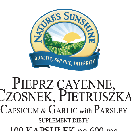 Pieprz Cayenne & Czosnek & Pietruszka (100 kaps.) (2)