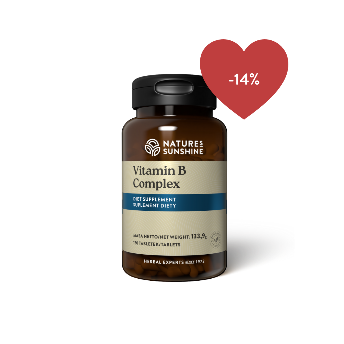 Vitamin B Complex (120 tabl.)