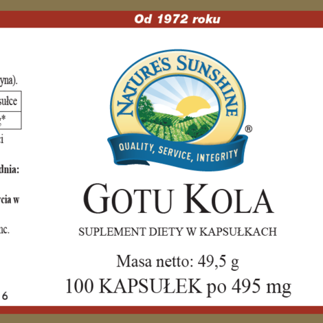 Gotu Kola (100 kaps.) (2)