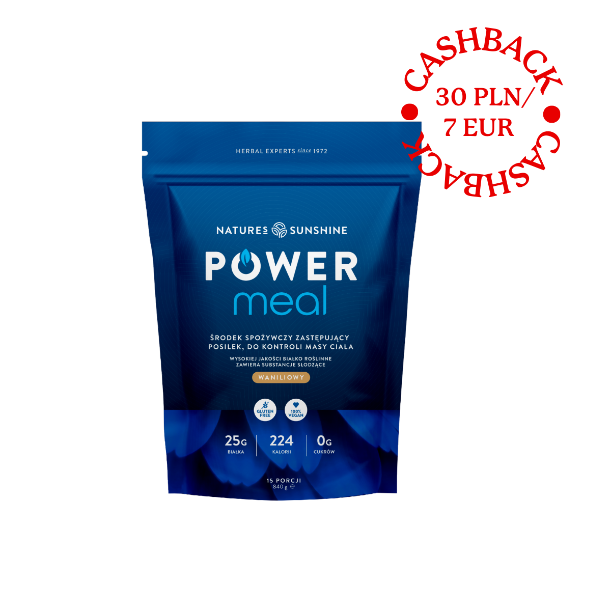 Power Meal (900g) Vanilė (1)