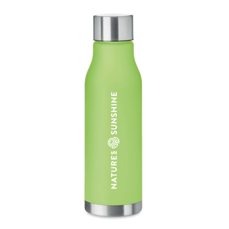 Зеленая бутылка с логотипом (600 мл) (1)