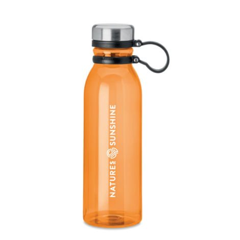 Orangefarbene Flasche mit Logo (780 ml) (1)