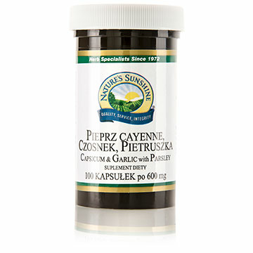 Pieprz Cayenne & Czosnek & Pietruszka (100 kaps.)