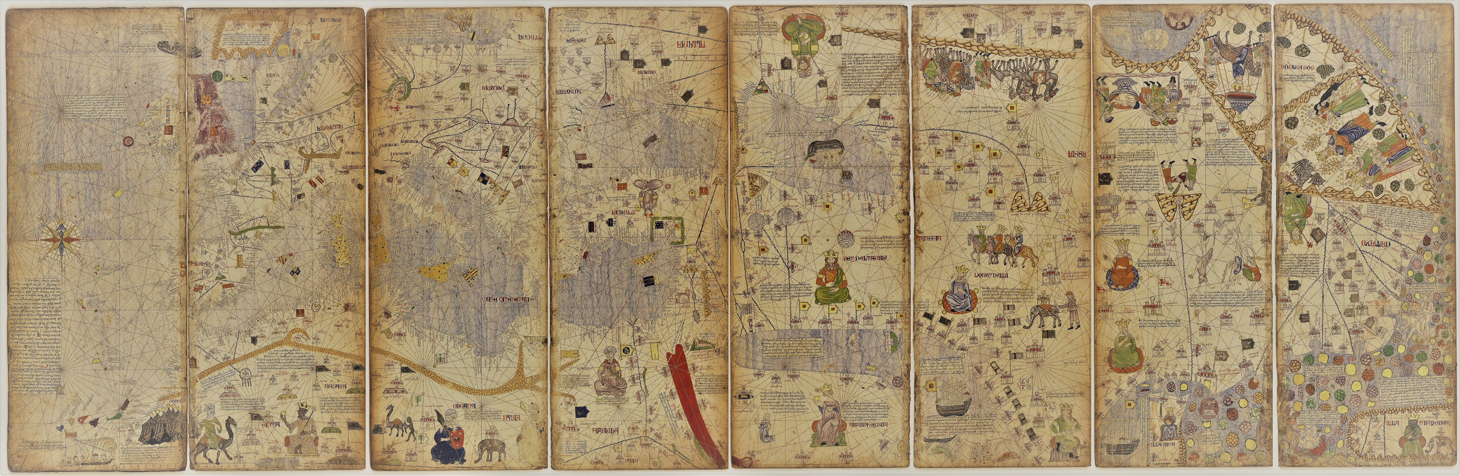 1375r. Mapa Katalońska II