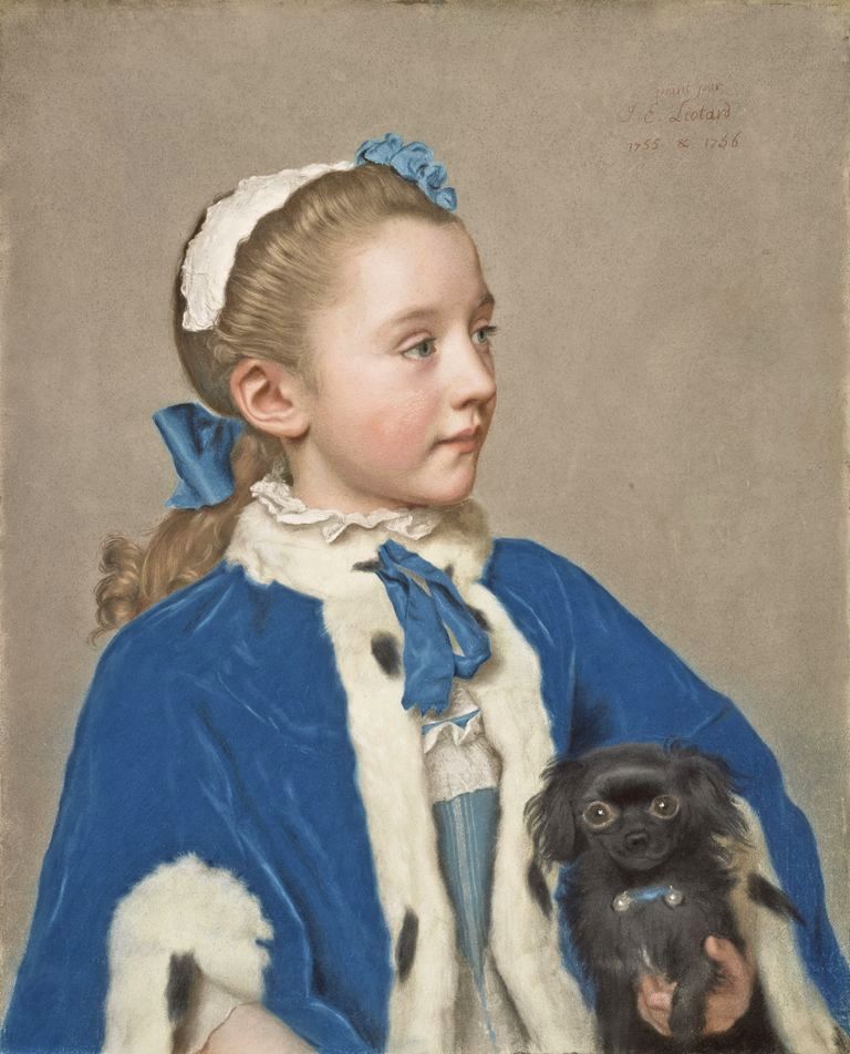 Jean-Étienne Liotard - Portret Marii Frederike van Reede-Athlone