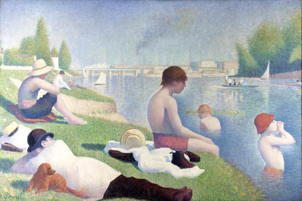 Georges Seurat - Kąpiel w Asnieres