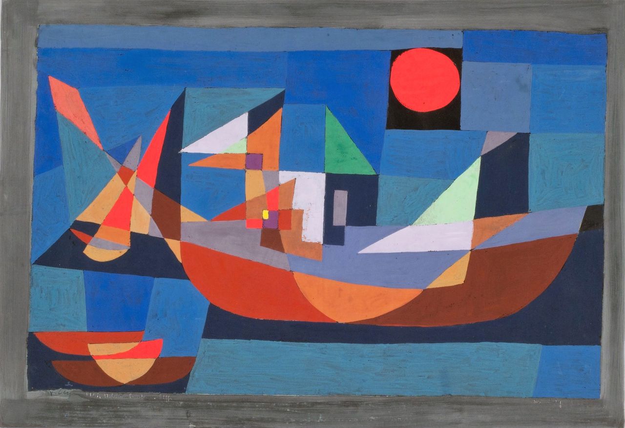 Paul Klee - Odpoczynek statków
