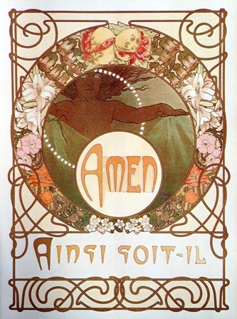 Alfons Mucha - Le Pater