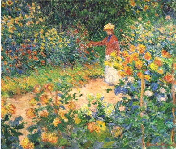 Claude Monet - Im Garten