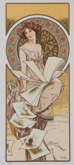 Alfons Mucha - Champenois Calendar
