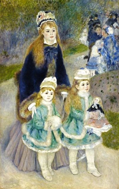 Auguste Renoir - Promenada (La Promenade)