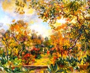 Auguste Renoir - Krajobraz w Beaulieu (Paysage à Beaulieu)