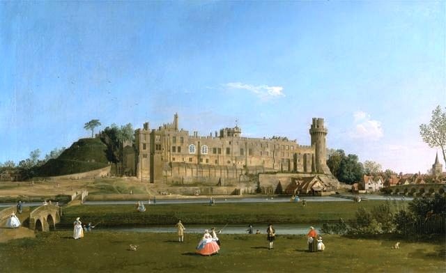 Canaletto - Zamek w Warwick
