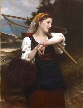 W. A. Bouguereau - Córka rybaka