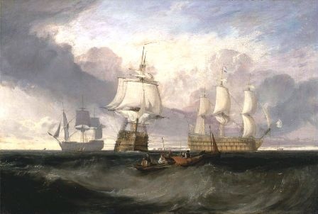 W. Turner - Powrót z Trafalgar