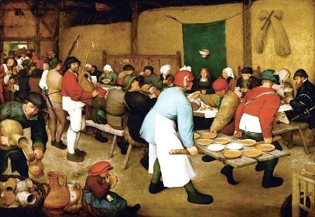 P. Bruegel - Chłopskie wesele