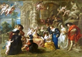 P. Rubens - Ogród miłości