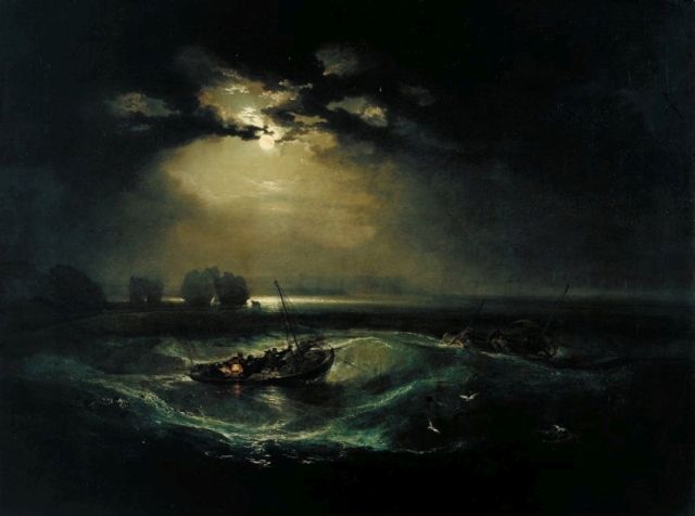 W. Turner - Rybacy na morzu