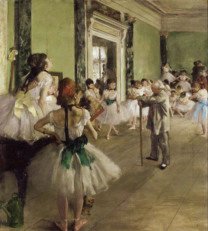Edgar Degas - Lekcja tańca 