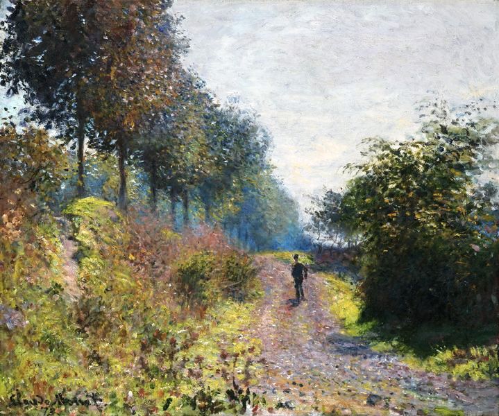 Claude Monet - Osłonięta ścieżka