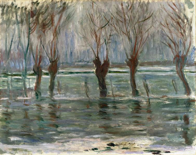 Claude Monet - Powódź