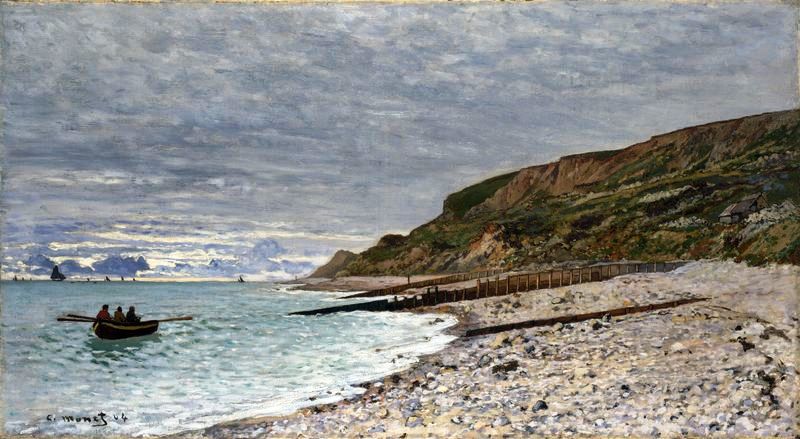 Claude Monet - La Pointe de la Heve, Sainte-Adresse 