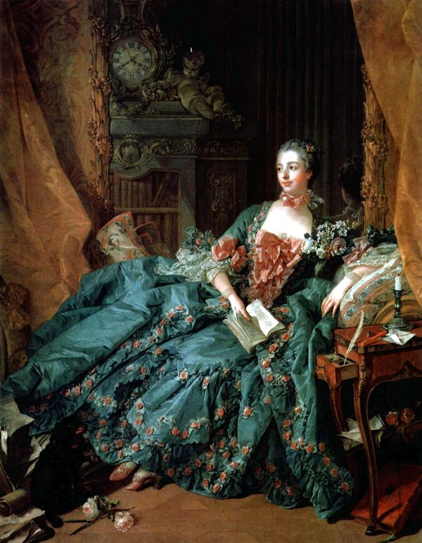 Francois Boucher - Madame Pompadour
