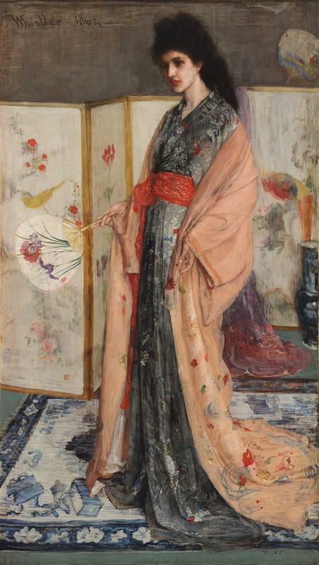 James Whistler - The Princess from the Land of Porcelain