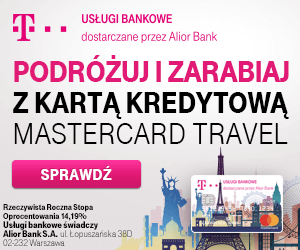t-mobile - karta kredytowa Mastercard Travel