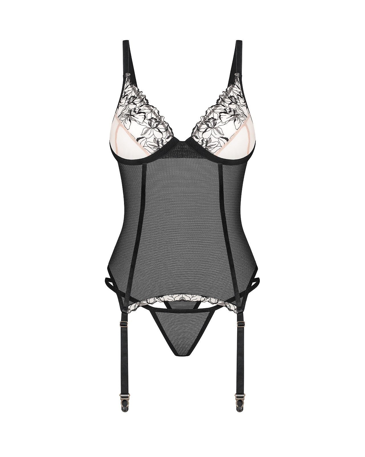 Gorset Obsessive Vila Blanes XS-2XL (6)