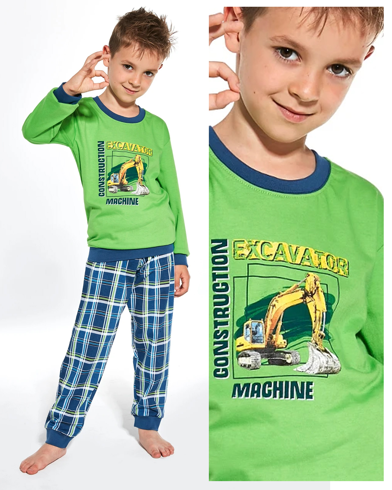 piżama chłopięca CORNETTE 593/103 MACHINE 86-92