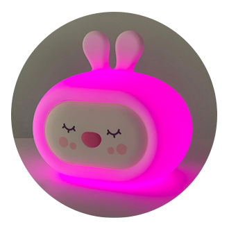 InnoGIO Silicone Night Light with Sounds GIOsleeping Bunny GIO-134