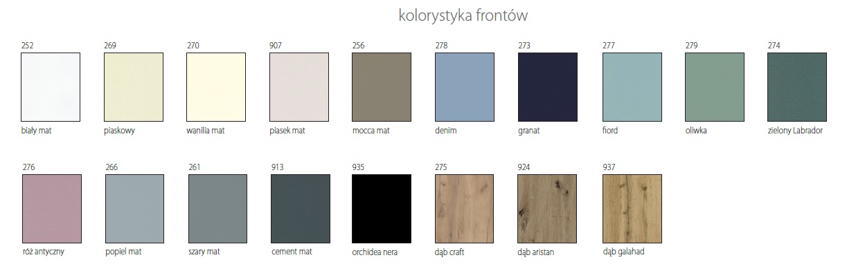 AUSTIN KU-D60 Szafka 60 cm dolna fronty MDF frezowane pionowo
