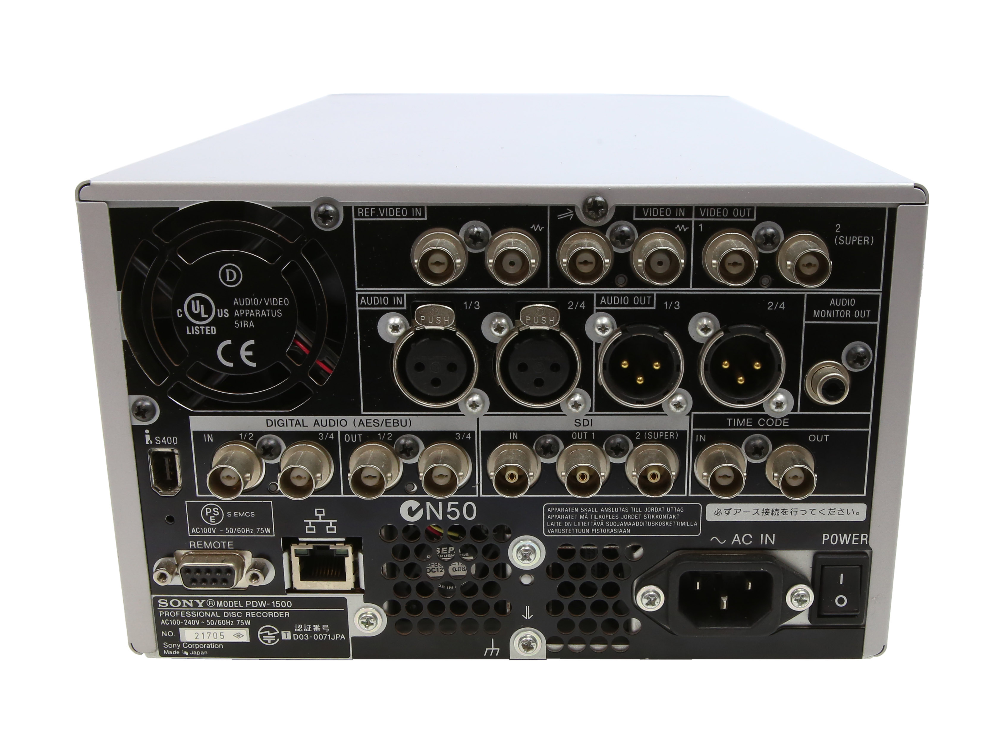 Sony PDW1500 Professional Disc Recorder eBay