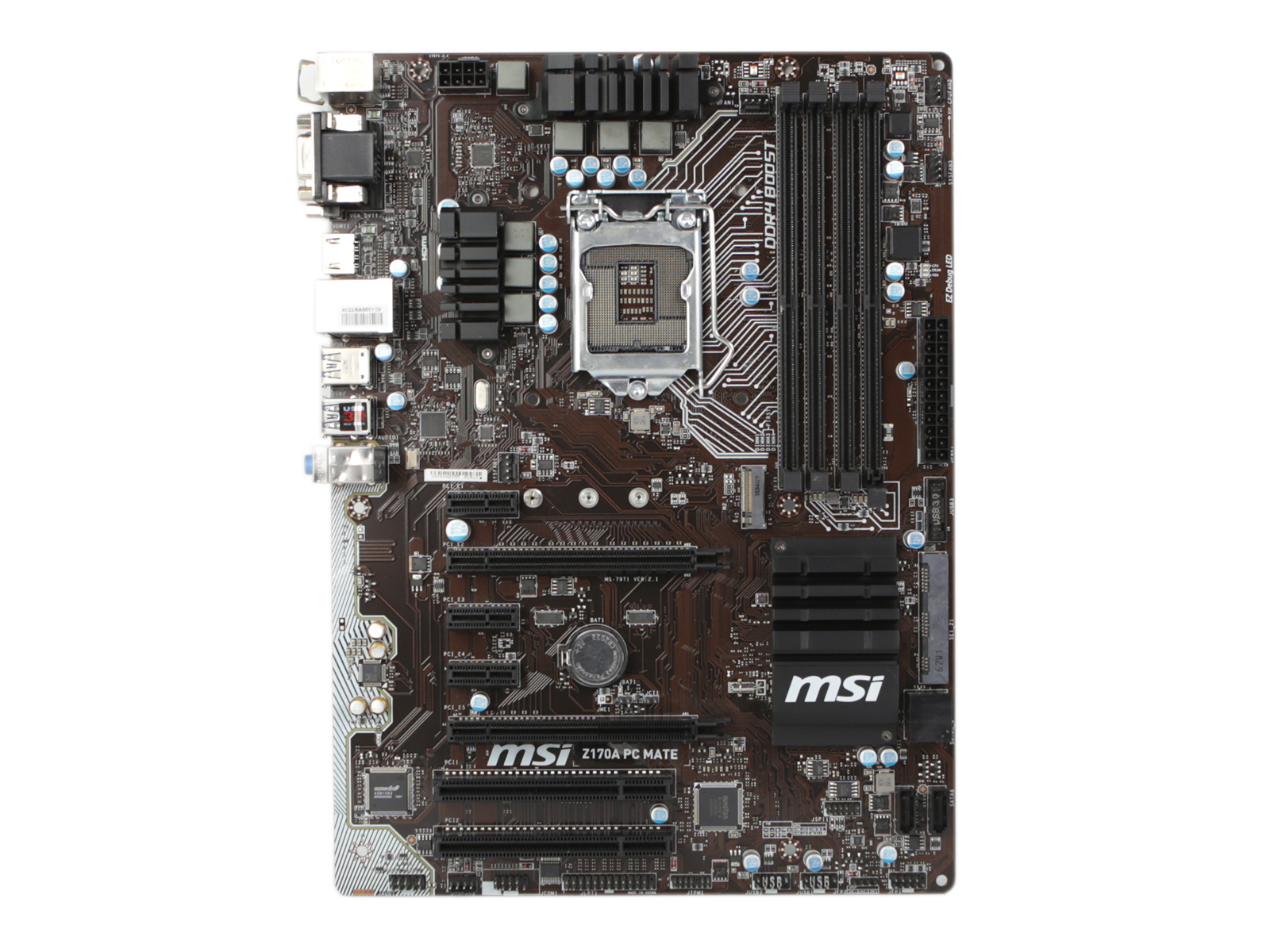 Płyta główna MSI Z170A PC MATE LGA1151 Intel Z170 DDR4 M.2