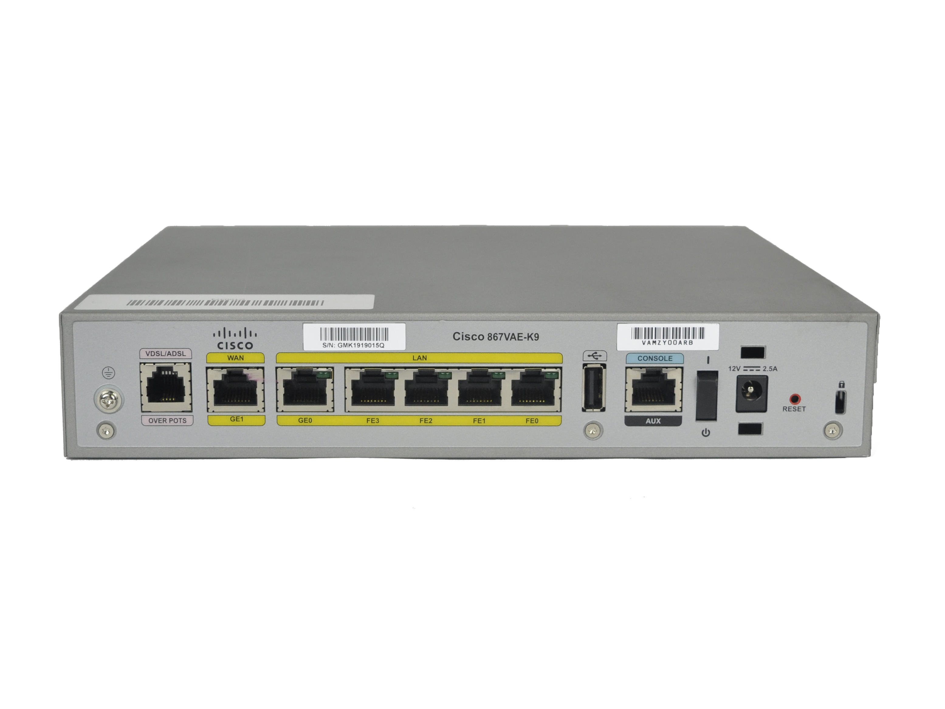 (未使用･未開封品)Cisco 867VAE wired router Ethernet LAN Black Amazon | Cisco 867VAE wired router Ethernet LAN Black