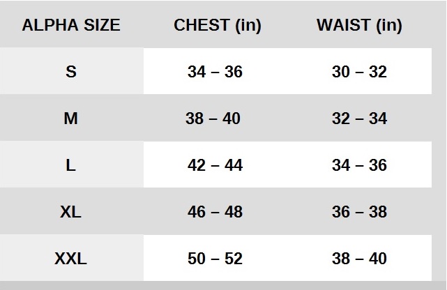 adidas t shirt size guide