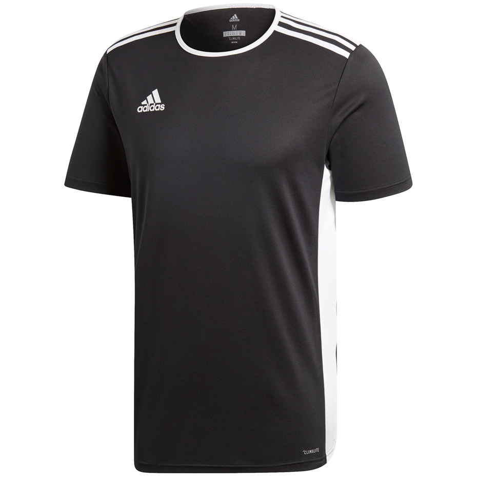 Adidas Mens ENTRADA 18 Climalite Jersey T Shirt Top Football Sports S M ...