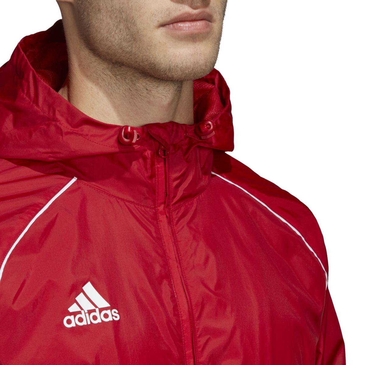 adidas football rain jacket