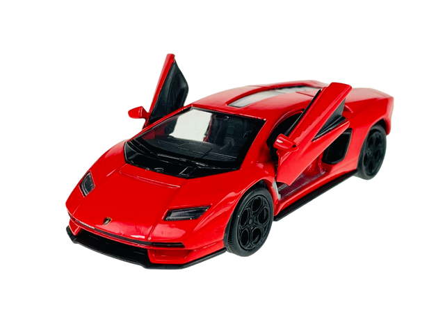 WELLY LAMBORGHINI COUNTACH LPI 800-4 RED 1:34 DIE CAST METAL
