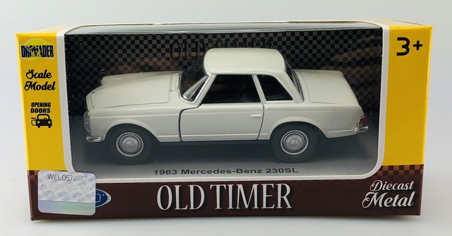 Pagode rot 1963-1:24 WELLY *NEW* W113 Mercedes 230 SL