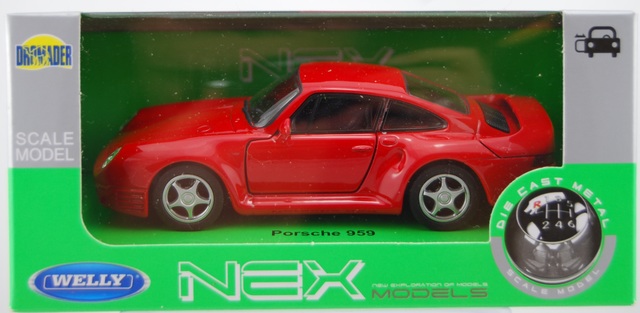 welly nex porsche