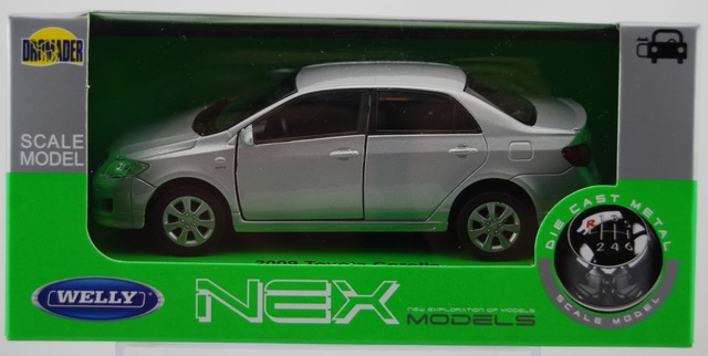 welly toyota corolla