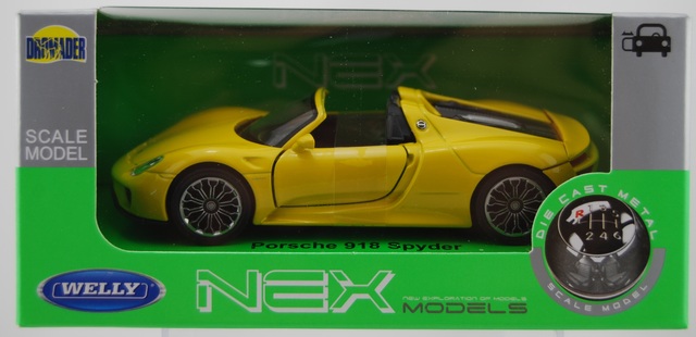 WELLY TOYOTA MR2 SPYDER BLUE 1:34 DIE CAST METAL MODEL NEW IN BOX