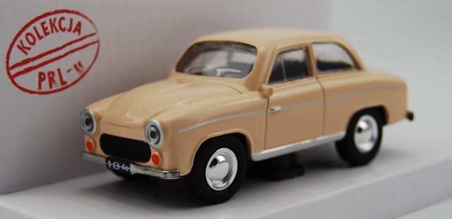 Deagostini NEW \ Diecast Metal model 1:43 Syrena 104 AutoLegends USSR 1966