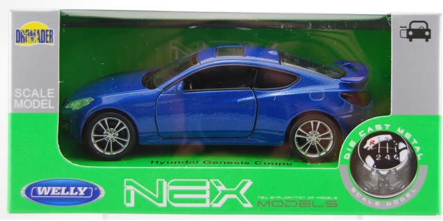 genesis coupe diecast