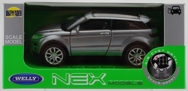 39 Vert 34-1 Welly Range Rover Evoque Mod/èle Auto Autoris/é Produit 1